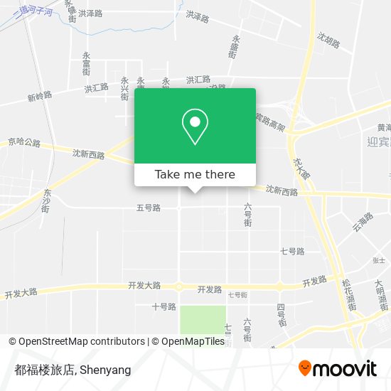 都福楼旅店 map