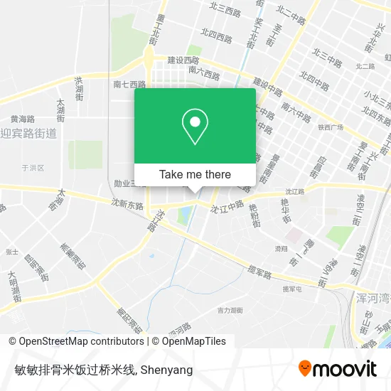 敏敏排骨米饭过桥米线 map