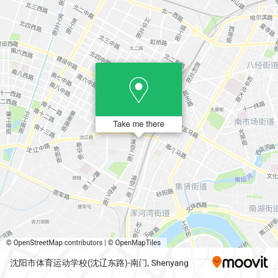 沈阳市体育运动学校(沈辽东路)-南门 map