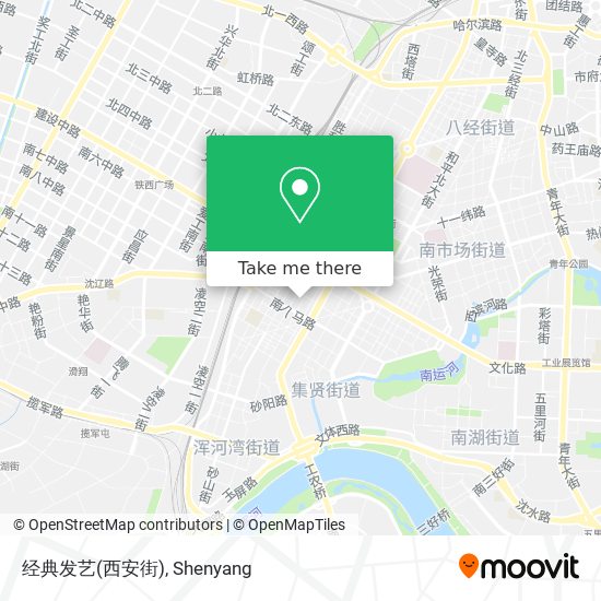 经典发艺(西安街) map
