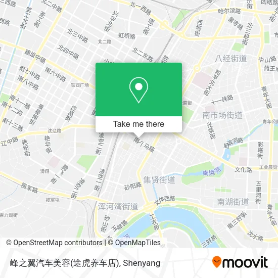 峰之翼汽车美容(途虎养车店) map