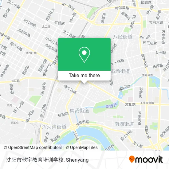 沈阳市乾宇教育培训学校 map