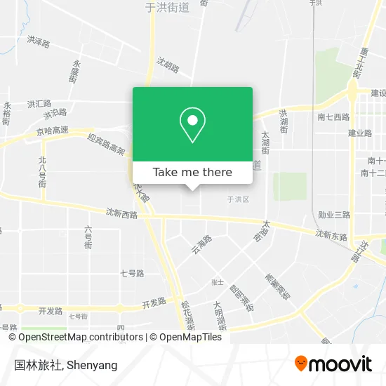 国林旅社 map