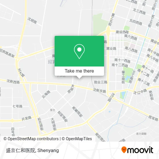 盛京仁和医院 map