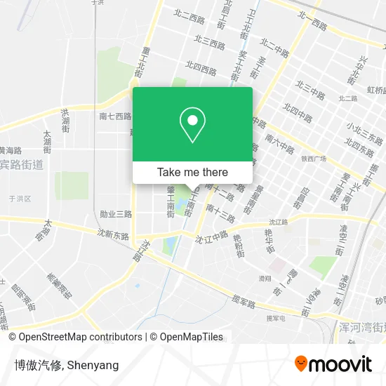 博傲汽修 map