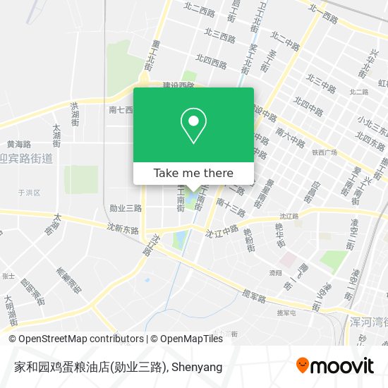 家和园鸡蛋粮油店(勋业三路) map