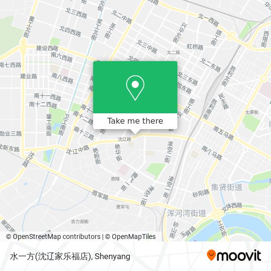 水一方(沈辽家乐福店) map