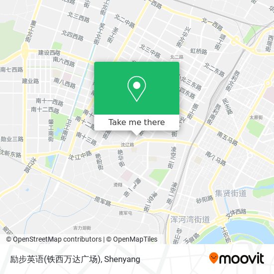 励步英语(铁西万达广场) map