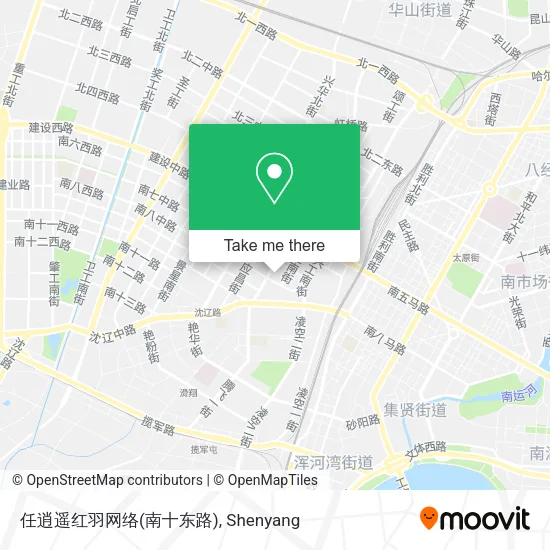 任逍遥红羽网络(南十东路) map