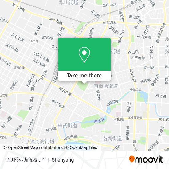 五环运动商城-北门 map
