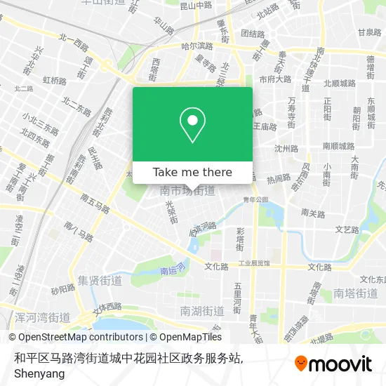 和平区马路湾街道城中花园社区政务服务站 map