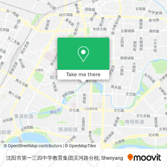 沈阳市第一三四中学教育集团滨河路分校 map