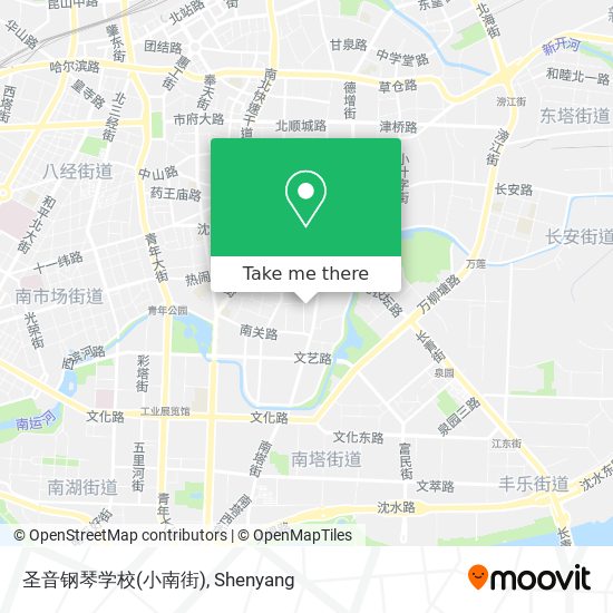 圣音钢琴学校(小南街) map