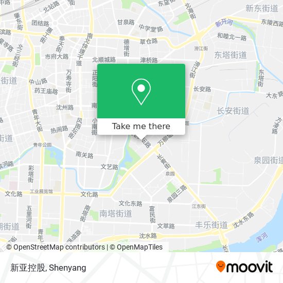 新亚控股 map