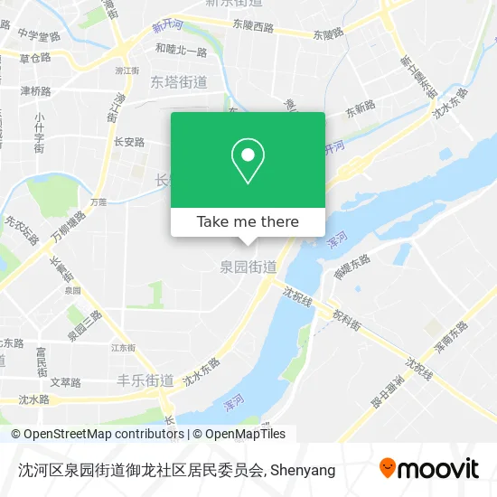 沈河区泉园街道御龙社区居民委员会 map