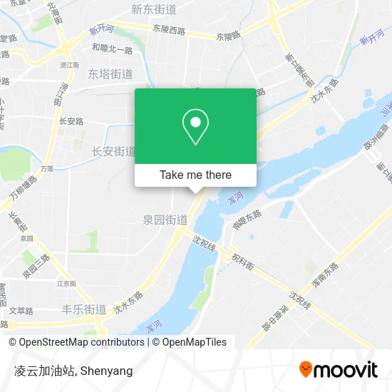 凌云加油站 map