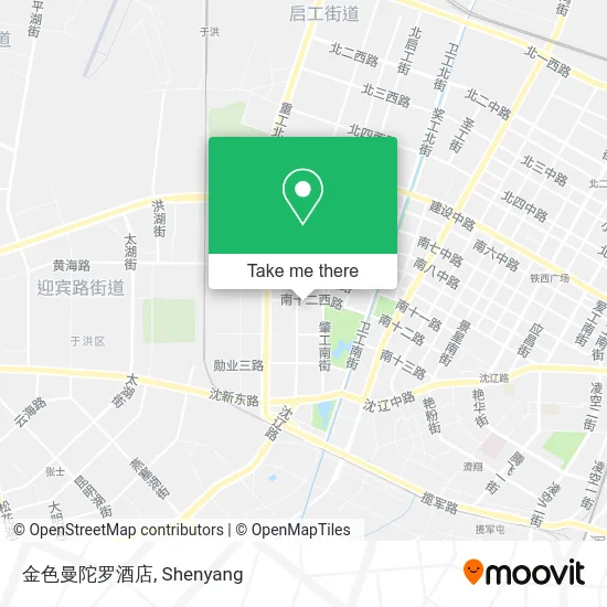 金色曼陀罗酒店 map
