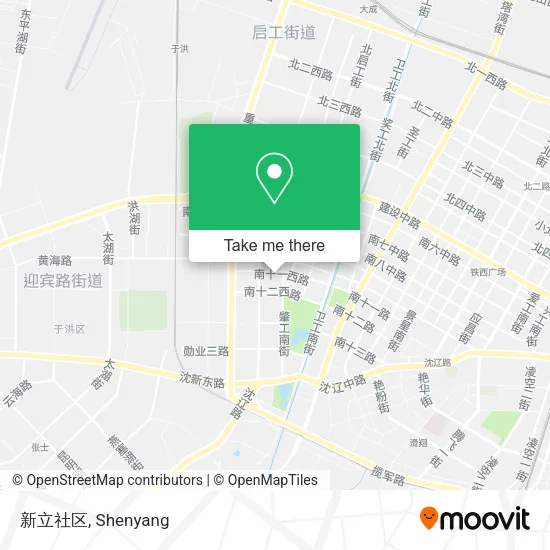 新立社区 map
