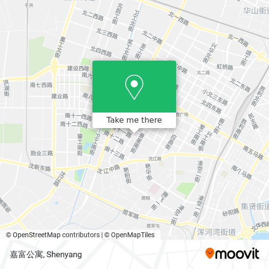 嘉富公寓 map