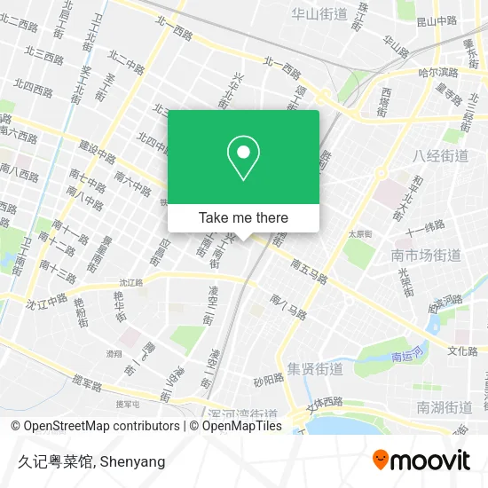 久记粤菜馆 map