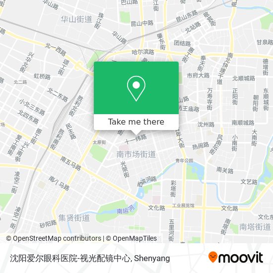 沈阳爱尔眼科医院-视光配镜中心 map