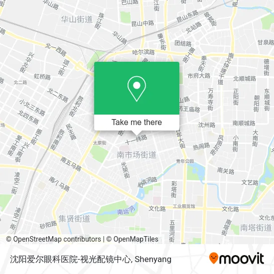 沈阳爱尔眼科医院-视光配镜中心 map