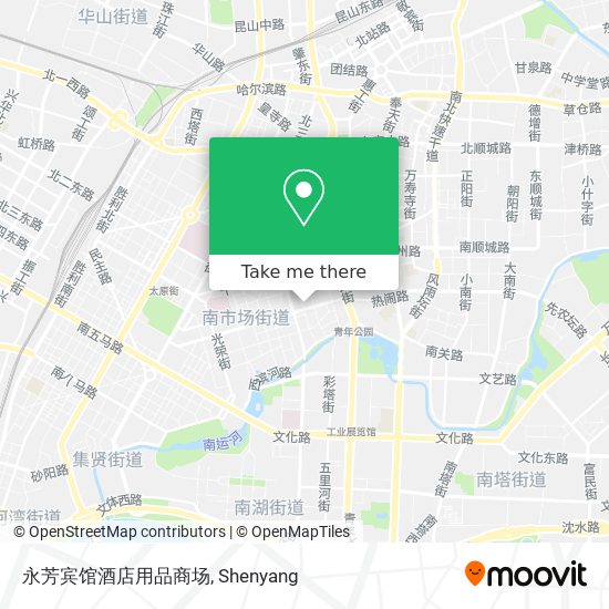永芳宾馆酒店用品商场 map