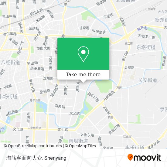 淘筋客面向大众 map
