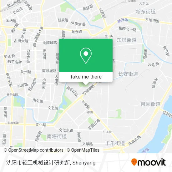沈阳市轻工机械设计研究所 map