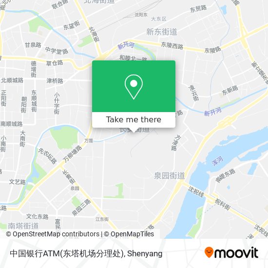 中国银行ATM(东塔机场分理处) map