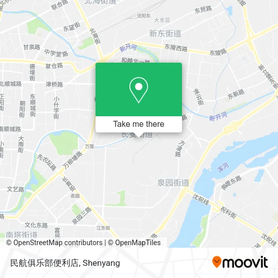 民航俱乐部便利店 map