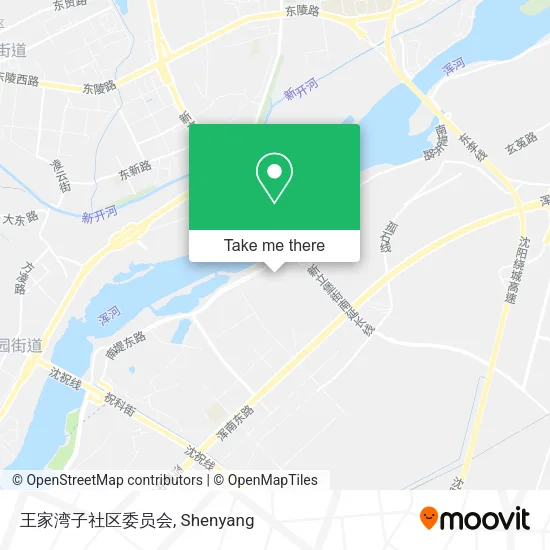 王家湾子社区委员会 map