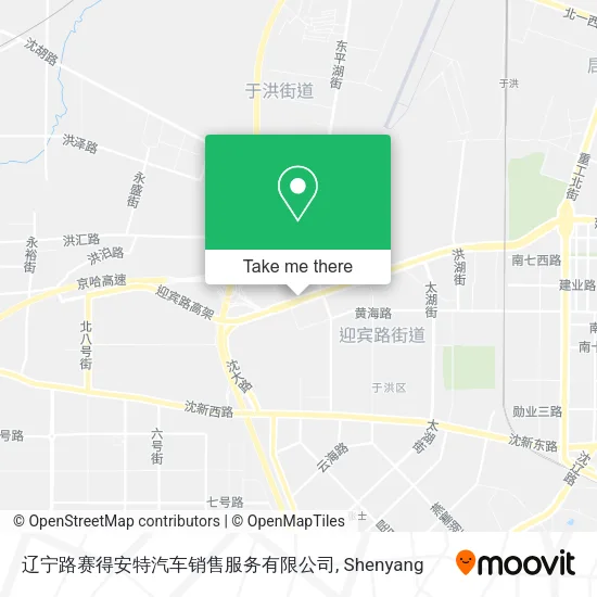辽宁路赛得安特汽车销售服务有限公司 map