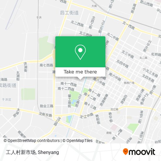 工人村新市场 map