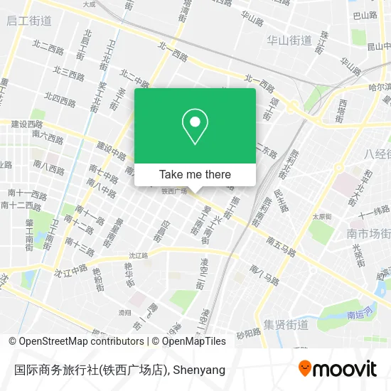 国际商务旅行社(铁西广场店) map