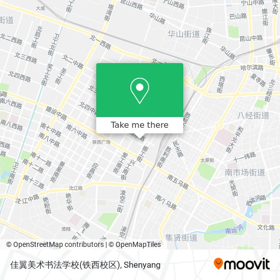 佳翼美术书法学校(铁西校区) map