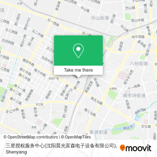 三星授权服务中心(沈阳晨光富森电子设备有限公司) map