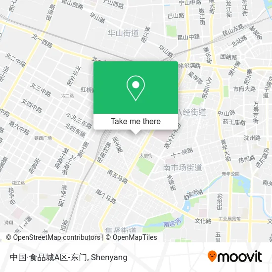 中国·食品城A区-东门 map