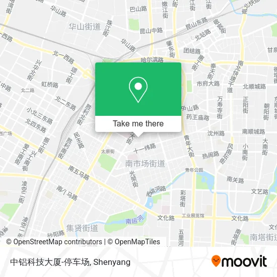 中铝科技大厦-停车场 map