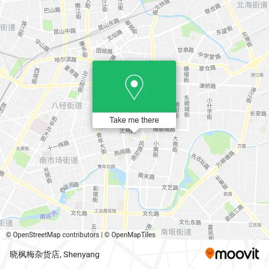 晓枫梅杂货店 map