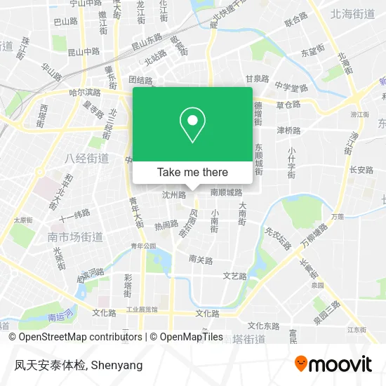 凤天安泰体检 map