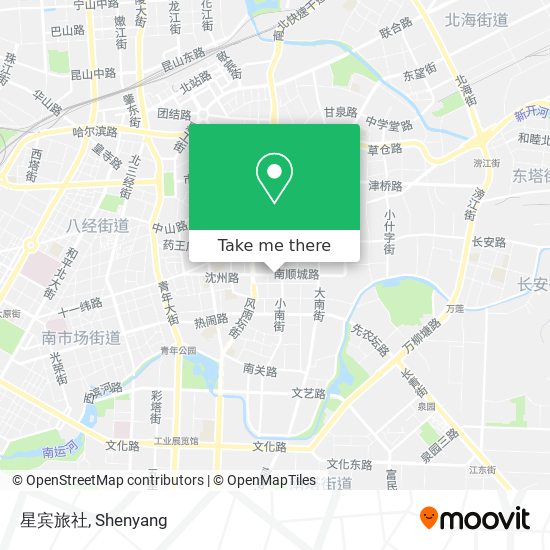 星宾旅社 map