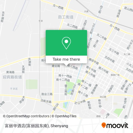 富丽华酒店(富丽园东南) map