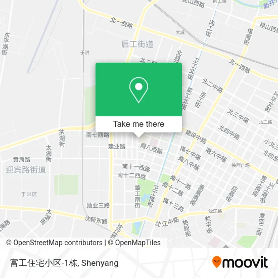 富工住宅小区-1栋 map