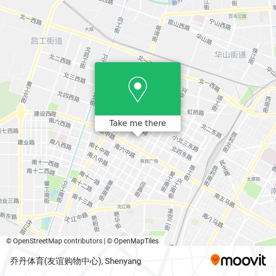 乔丹体育(友谊购物中心) map