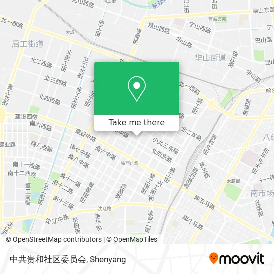 中共贵和社区委员会 map