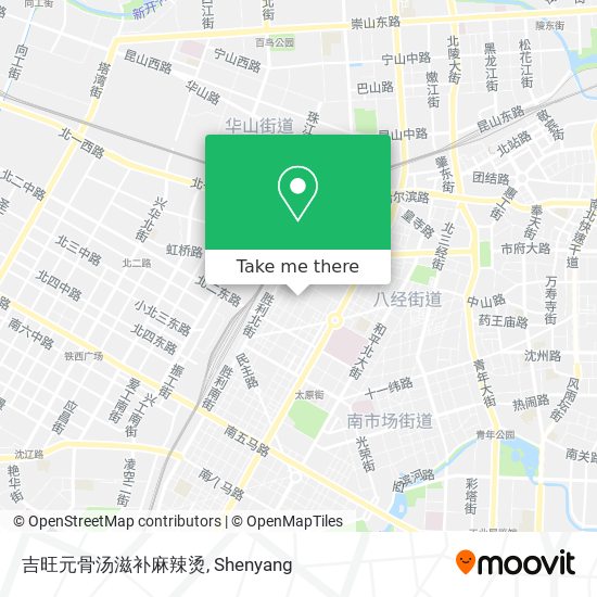 吉旺元骨汤滋补麻辣烫 map
