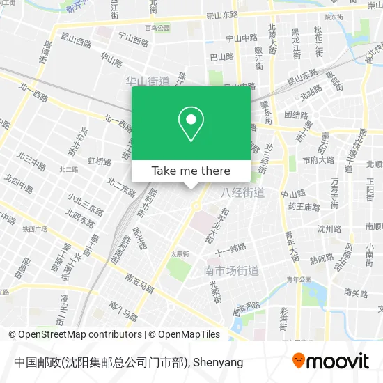 中国邮政(沈阳集邮总公司门市部) map