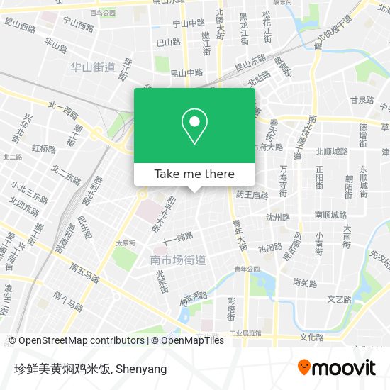 珍鲜美黄焖鸡米饭 map