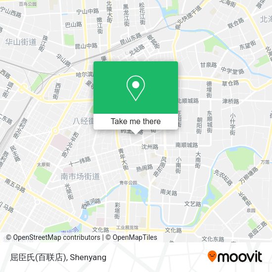 屈臣氏(百联店) map